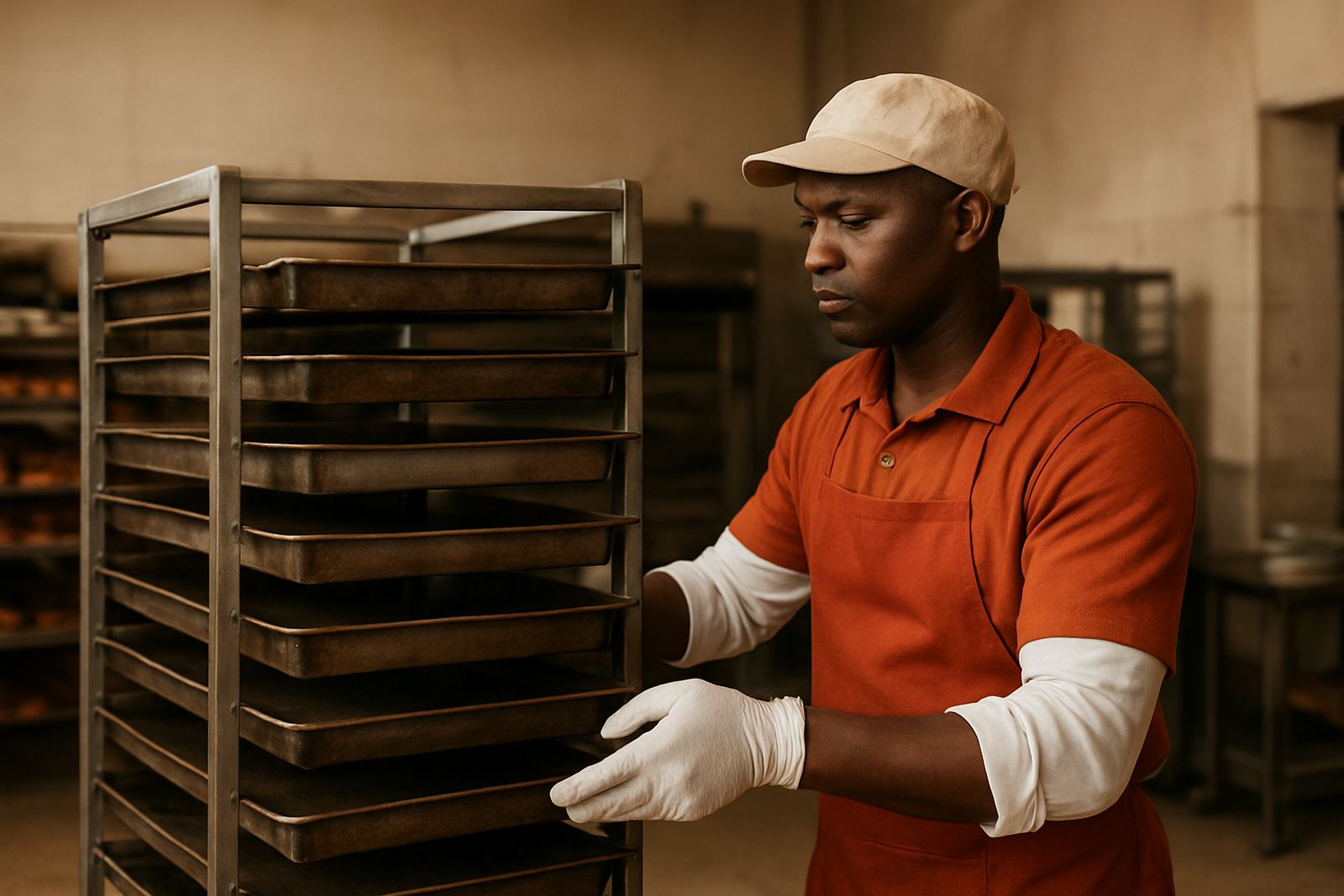Stacking Trays Safely
